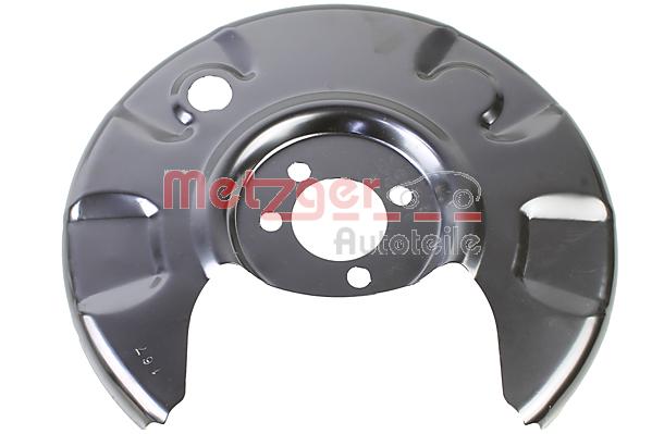 METZGER 6115435 Spritzblech, Bremsscheibe